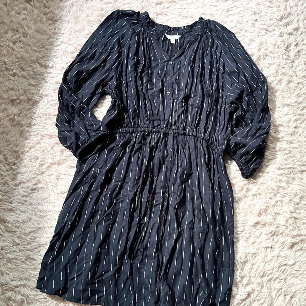 Dark Fairy Grunge Modest Casual Western Cowgirl Dress Womens XL Southern Rustic‎